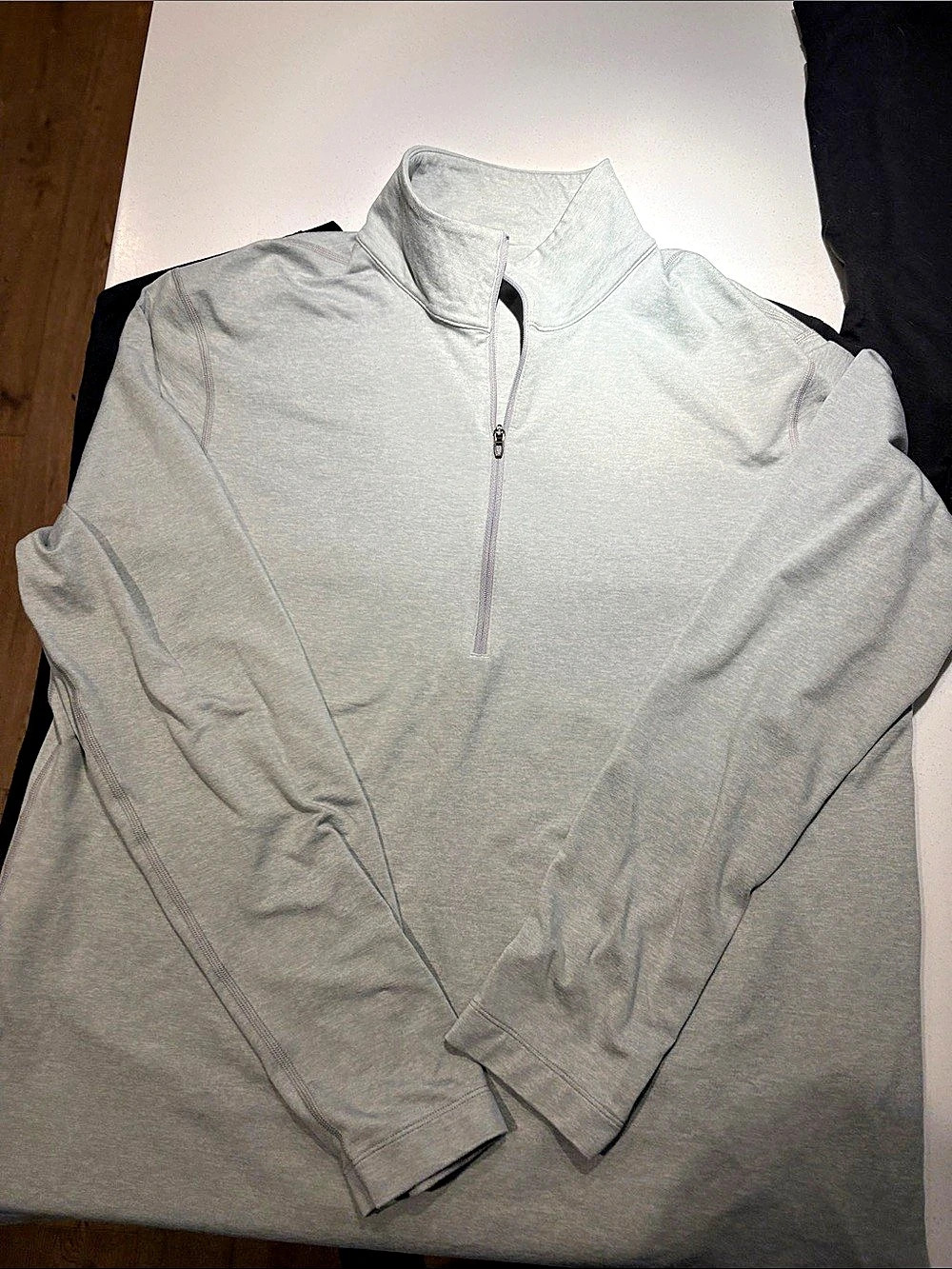lululemon City Sweat 1/2 Zip Gray Pullover